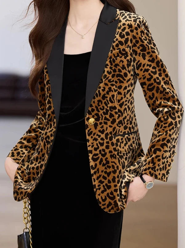 BLAZER SLIM ANIMAL PRINT