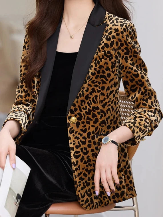 BLAZER SLIM ANIMAL PRINT