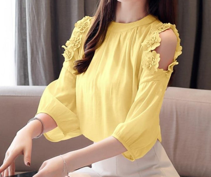 Blusa Catrina - Amarelo